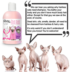 shampoo for hairless cats